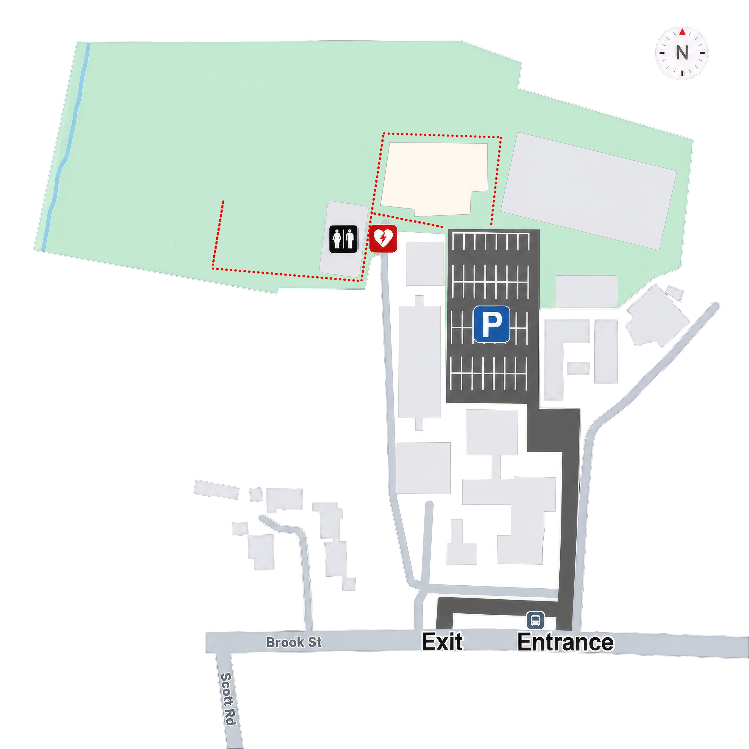 Map of Leigh Academy · Pitch Plan